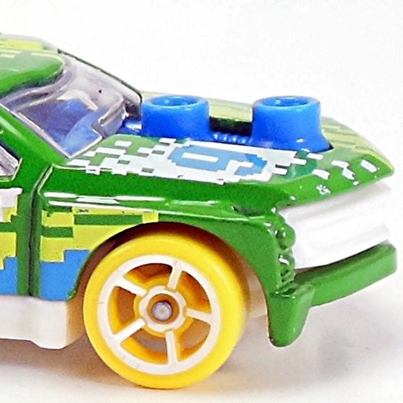 2012 Hot Wheels Green Fig Rig Mattel - Picture 8 of 8